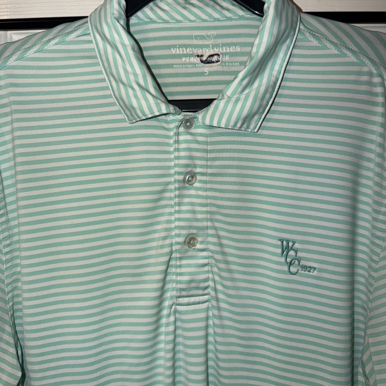 Vineyard Vines Vineyard Vines WCC Polo Shirt Green Small Size US S / EU 44-46 / 1 - 2 Thumbnail