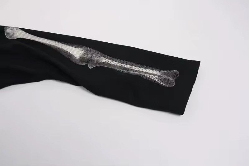 Other Punk Streetwear Grunge Skeleton Bone X-Ray Long Sleeve Size US L / EU 52-54 / 3 - 6 Thumbnail