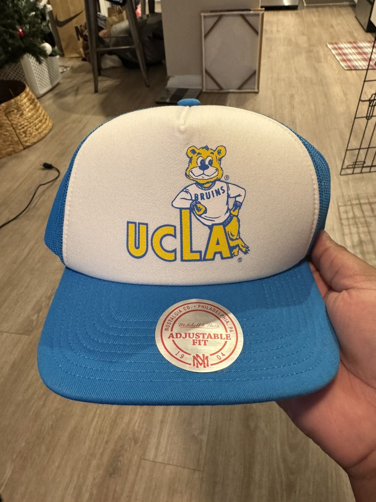 Mitchell & Ness NCAA UCLA Retro Trucker Hat Size ONE SIZE - 4 Thumbnail