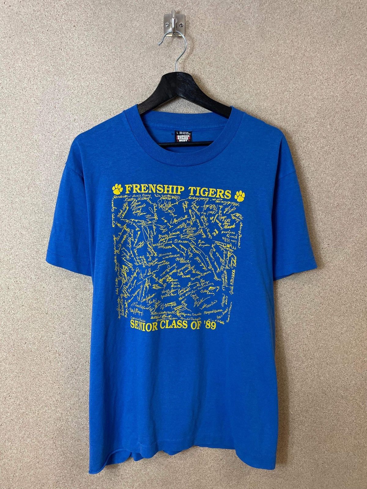 Vintage Vintage Frenship Tigers Senior Class 1989 - L Size US L / EU 52-54 / 3 - 1 Thumbnail