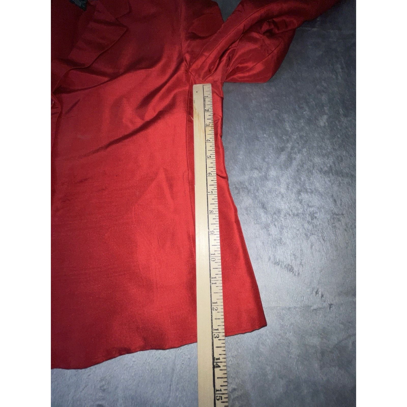 Lauren Ralph Lauren Lauren Ralph Lauren Silk Blazer & Pant Set Size 6 Red Size S / US 4 / IT 40 - 4 Thumbnail