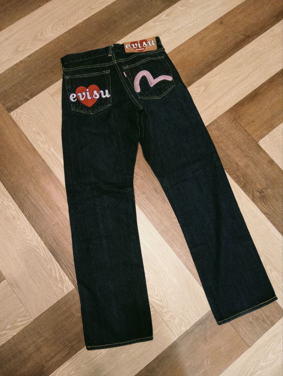 Evisu EVISU DONNA SELVEDGE JEANS - SIZE 28 Size 28" / US 6 / IT 42 - 2 Thumbnail