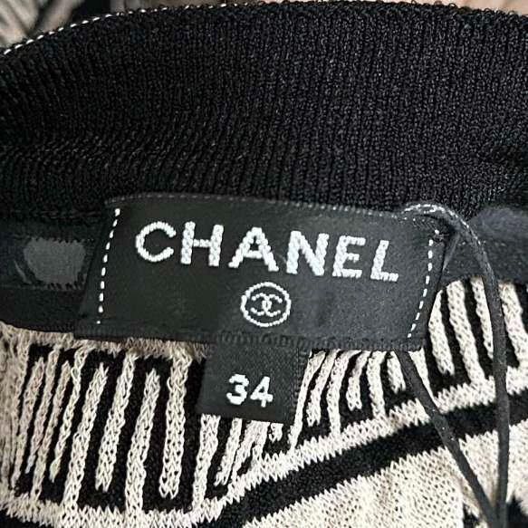 Chanel Chanel Greek series knitted dress 2504-Nextarrow Size XXS / US 00 / IT 34 - 5 Thumbnail