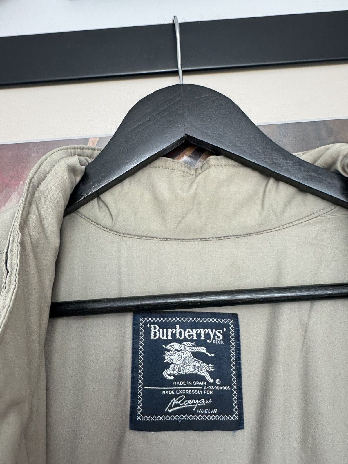 Burberry Vintage Burberry Gray Casual Jacket 90s Streetwear Designer Size US L / EU 52-54 / 3 - 3 Thumbnail