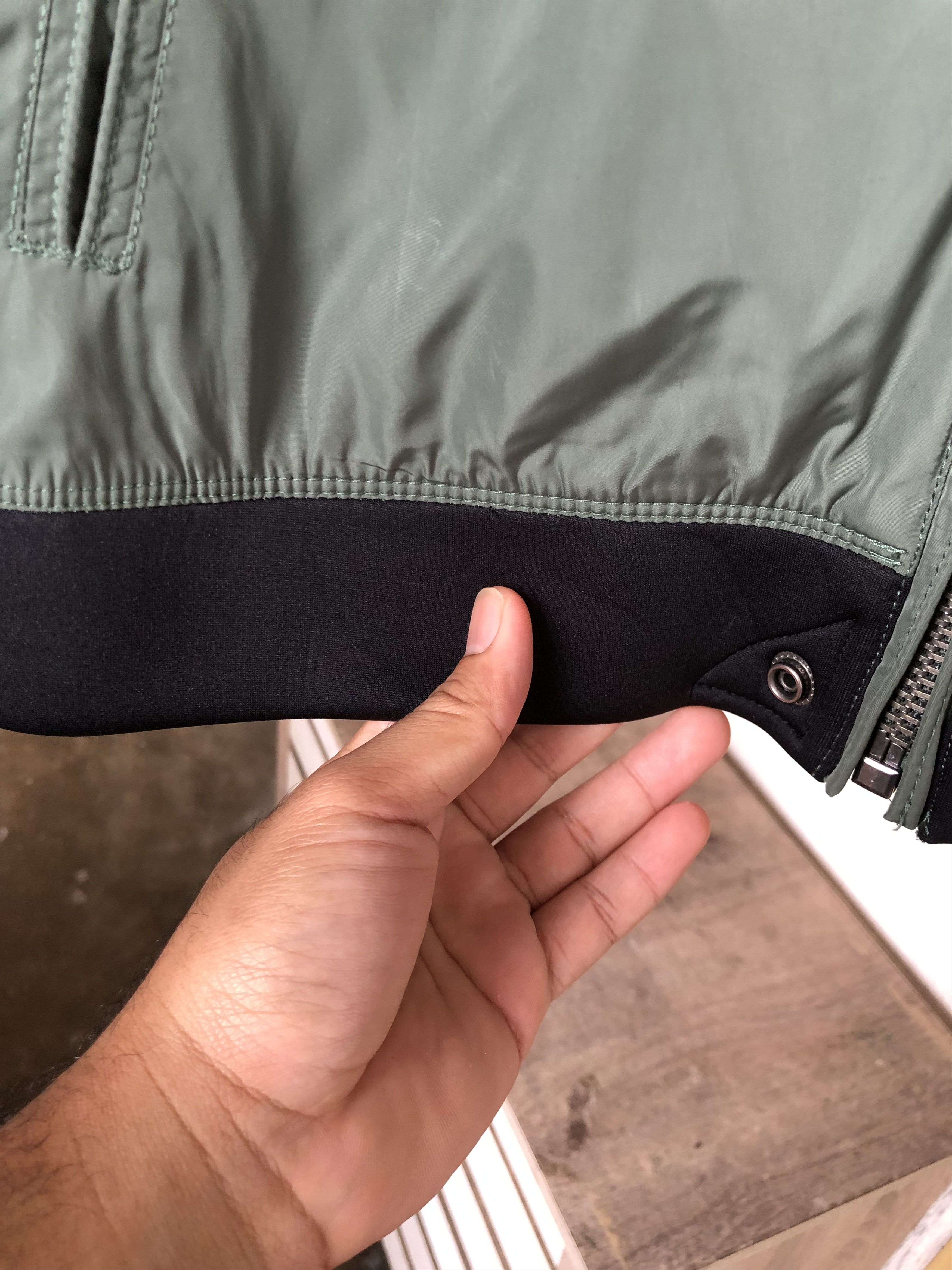 Diesel Nice❗️Diesel light Riding Jacket in Green Nylon Size US XL / EU 56 / 4 - 10 Thumbnail