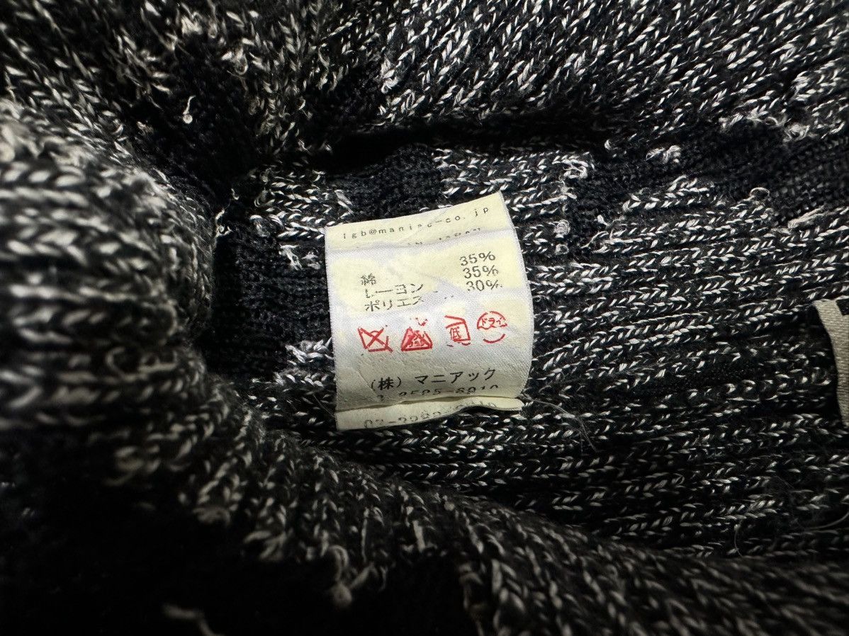 Le Grande Bleu (L.G.B.) 🔥Rare Y2K Archived L.G.B. Slash Knitted Beanie Size ONE SIZE - 13 Thumbnail