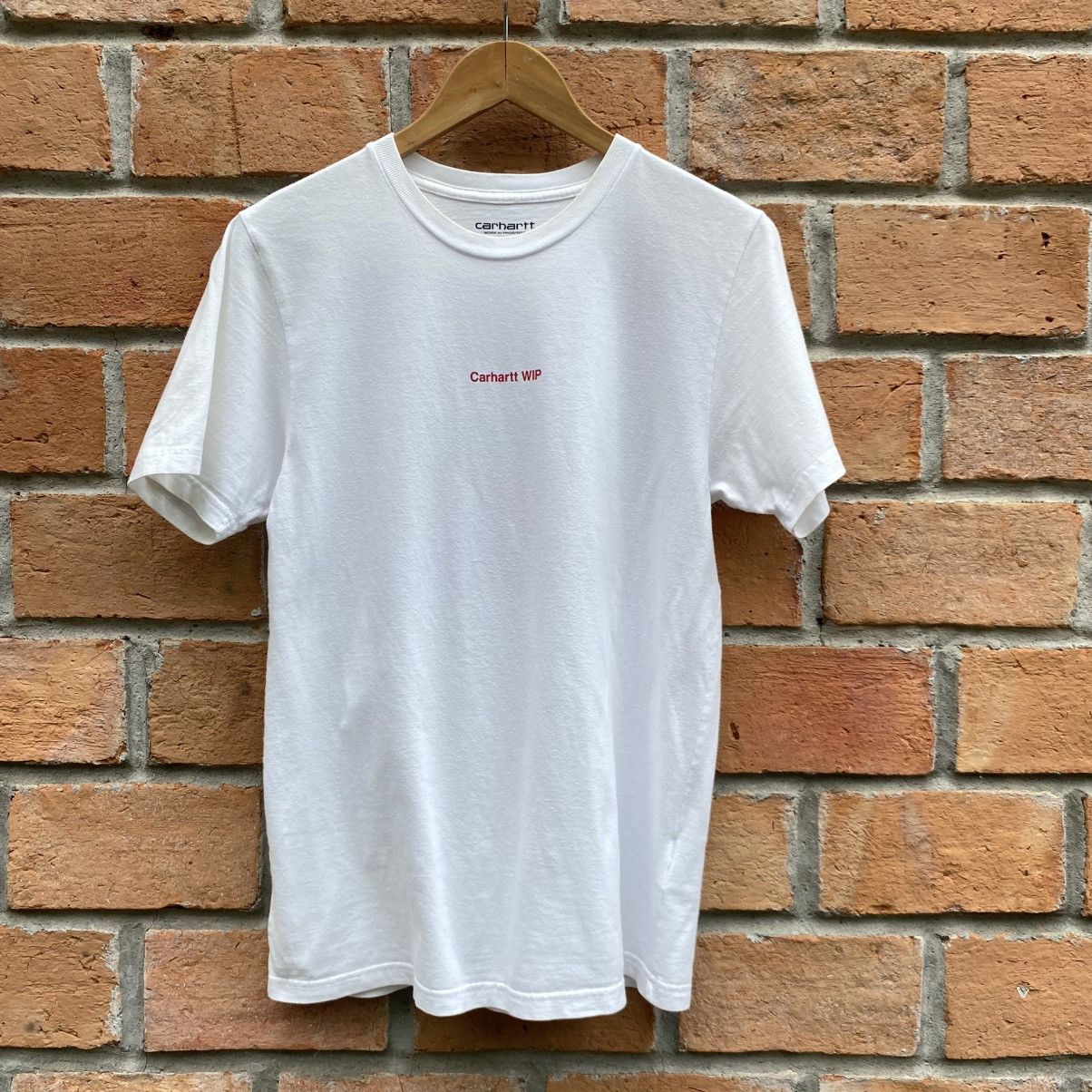 Carhartt Carhartt Wip White Short Sleeve Crewneck T-Shirt Size US XS / EU 42 / 0 - 16 Thumbnail