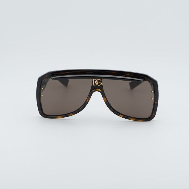 Dolce & Gabbana Dolce & Gabbana DG6205 502/73 Sunglasses Havana Square Frame Size ONE SIZE - 2 Thumbnail