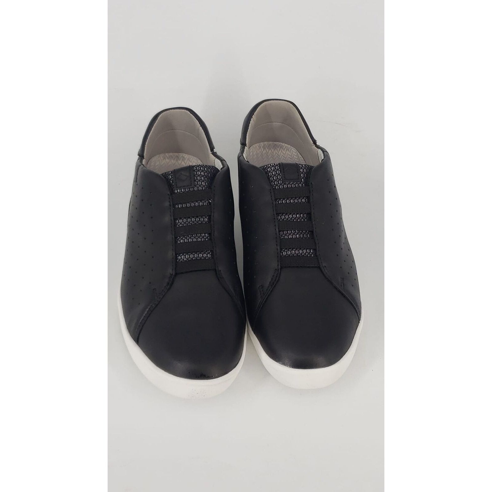 Kiriko Made KIZIK WOMENS MIAMI W0301BK-W-8 BLACK NEW WIDE SNEAKERS Sz 8 Size US 8 / IT 38 - 2 Thumbnail