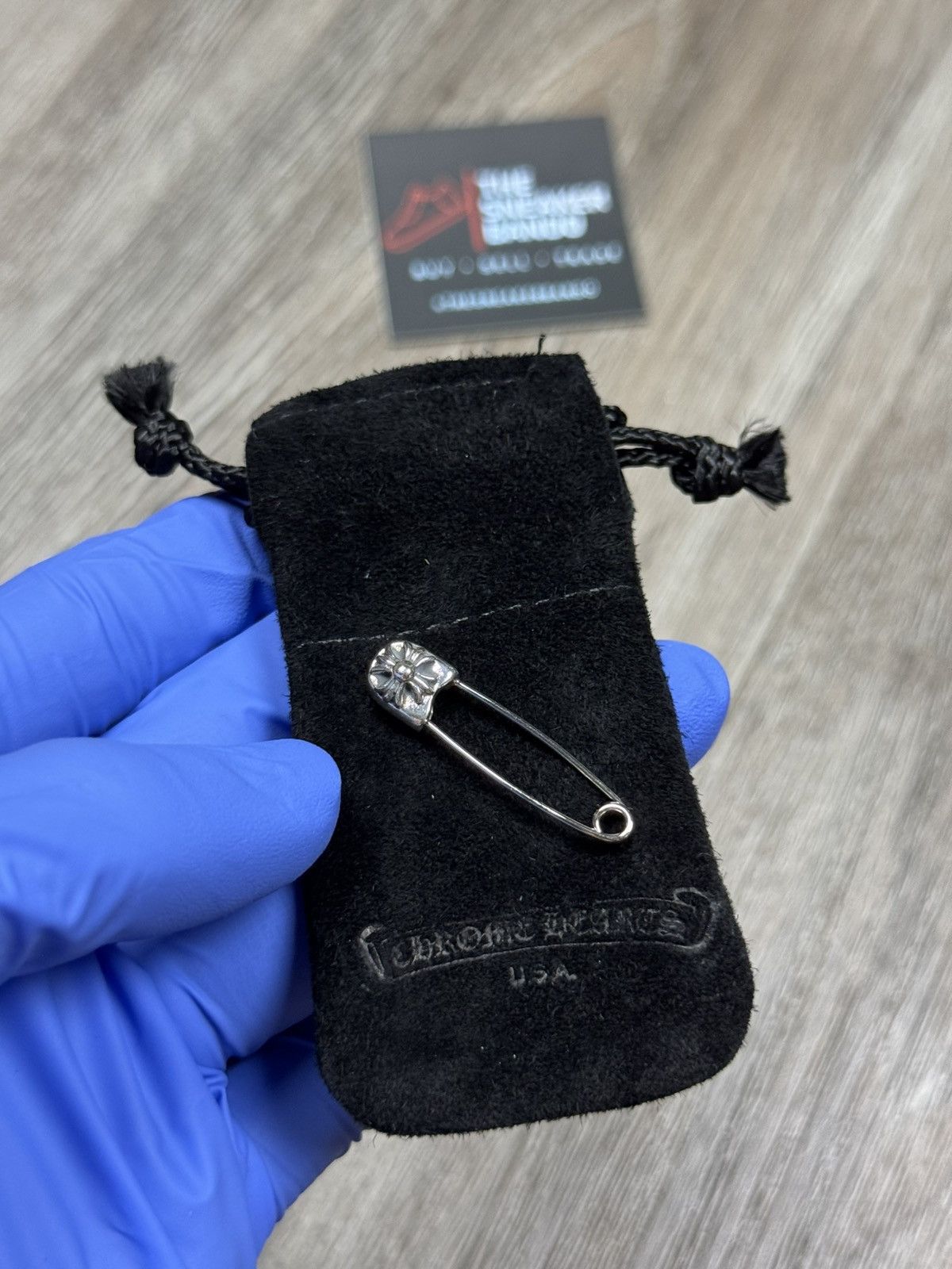Chrome Hearts Chrome Hearts Safety Pin Size ONE SIZE - 1 Thumbnail