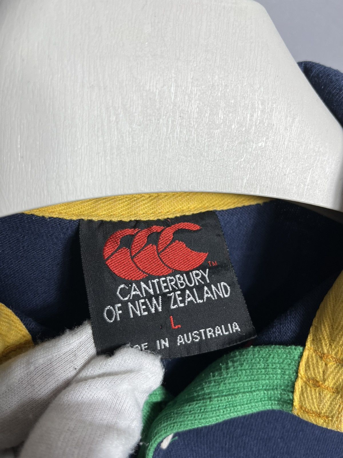 Canterbury of New Zealand Striped 90 Canterbury of New Zealand Steinlager rugby jersey Size US L / EU 52-54 / 3 - 3 Thumbnail