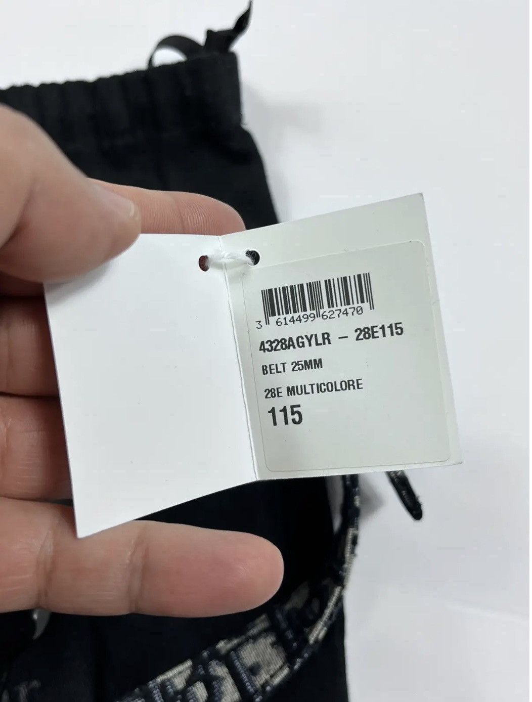 1017 ALYX 9SM × Christian Dior Monsieur Christian Dior Matthew Williams Luck Belt Size ONE SIZE - 14 Thumbnail