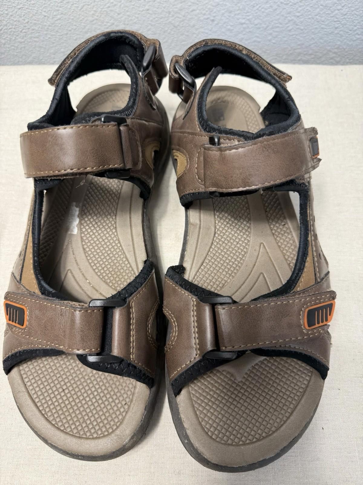 Designer Rugged Outback Mens Brown Adjustable Strap Sandals Size 10 Size US 10 / EU 43 - 3 Thumbnail