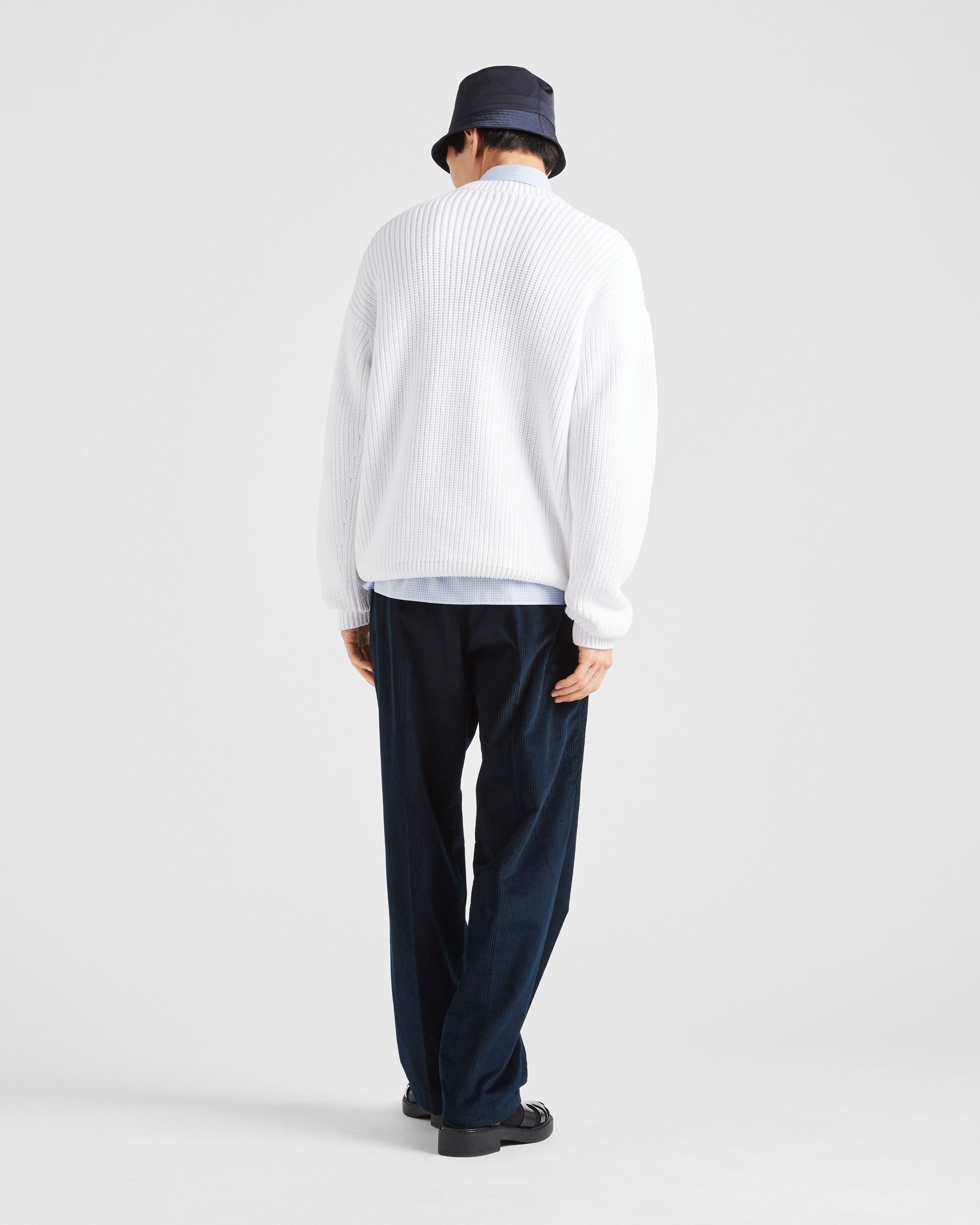 Prada o1la1rc1a0925 Corduroy Pants in Blue Size US 34 / EU 50 - 5 Thumbnail