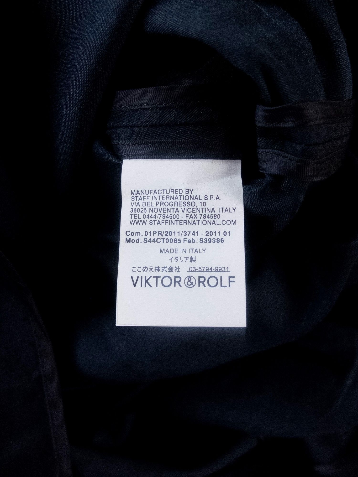 Viktor & Rolf VIKTOR & ROLF navy blue linen cotton sheath dress 6 42 Size M / US 6-8 / IT 42-44 - 8 Thumbnail