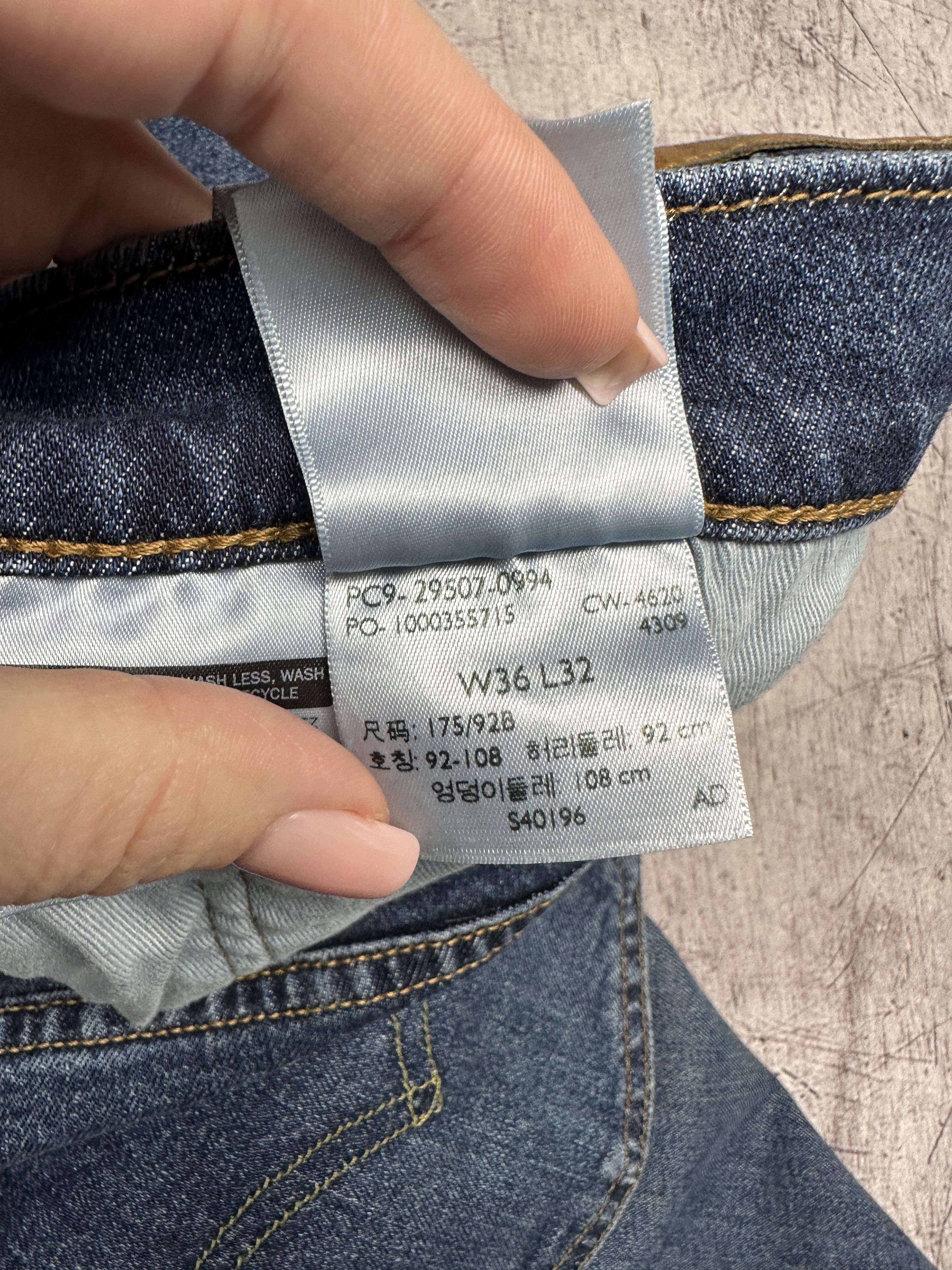 Levi's Levi's 502 Mens Premium Denim Pants Big E Jeans Size 36 x 32 Size US 36 / EU 52 - 10 Thumbnail