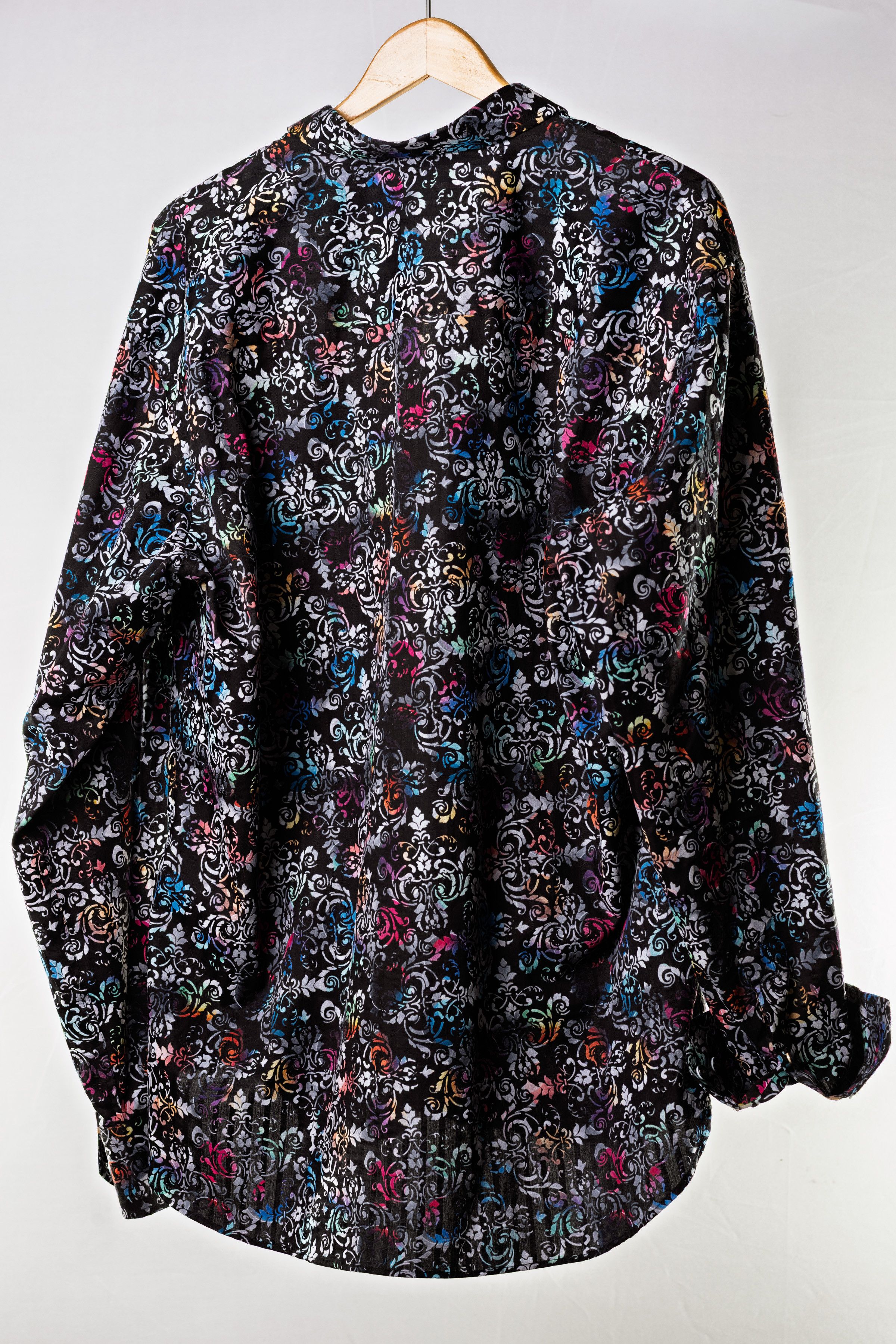 Luchiano Visconti Luchiano Visconti Black Label Multicolor Cotton Shirt XL Size US XL / EU 56 / 4 - 2 Thumbnail