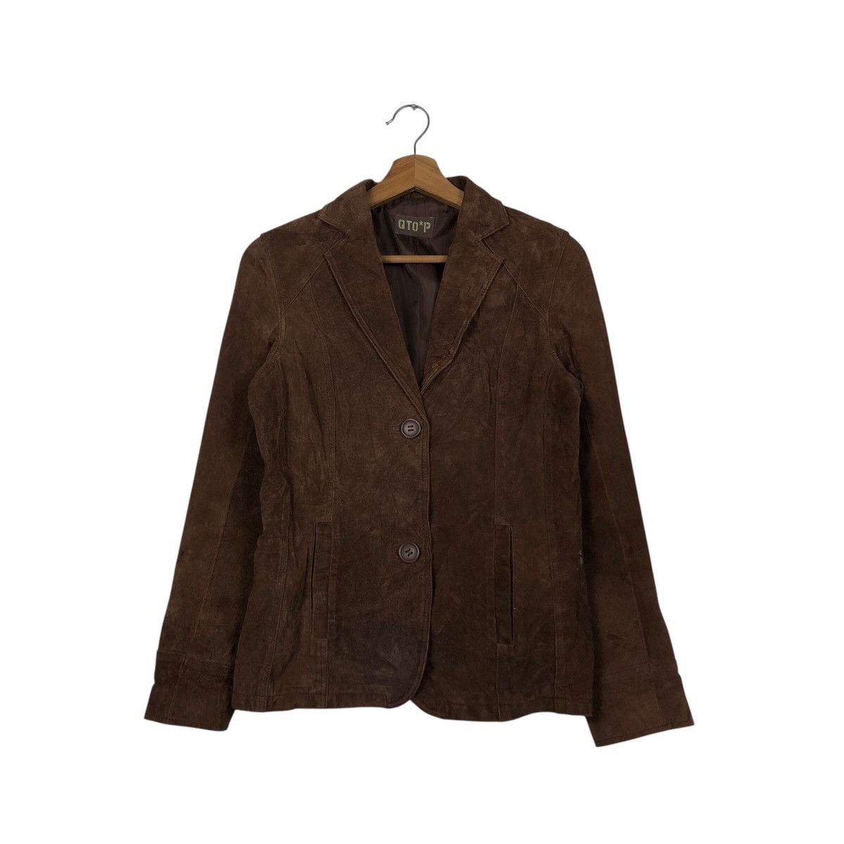 Hysteric Glamour × Japanese Brand 📌Cropped Biker Jacket Chore Worker Qtop Japan Size US M / EU 48-50 / 2 - 2 Thumbnail