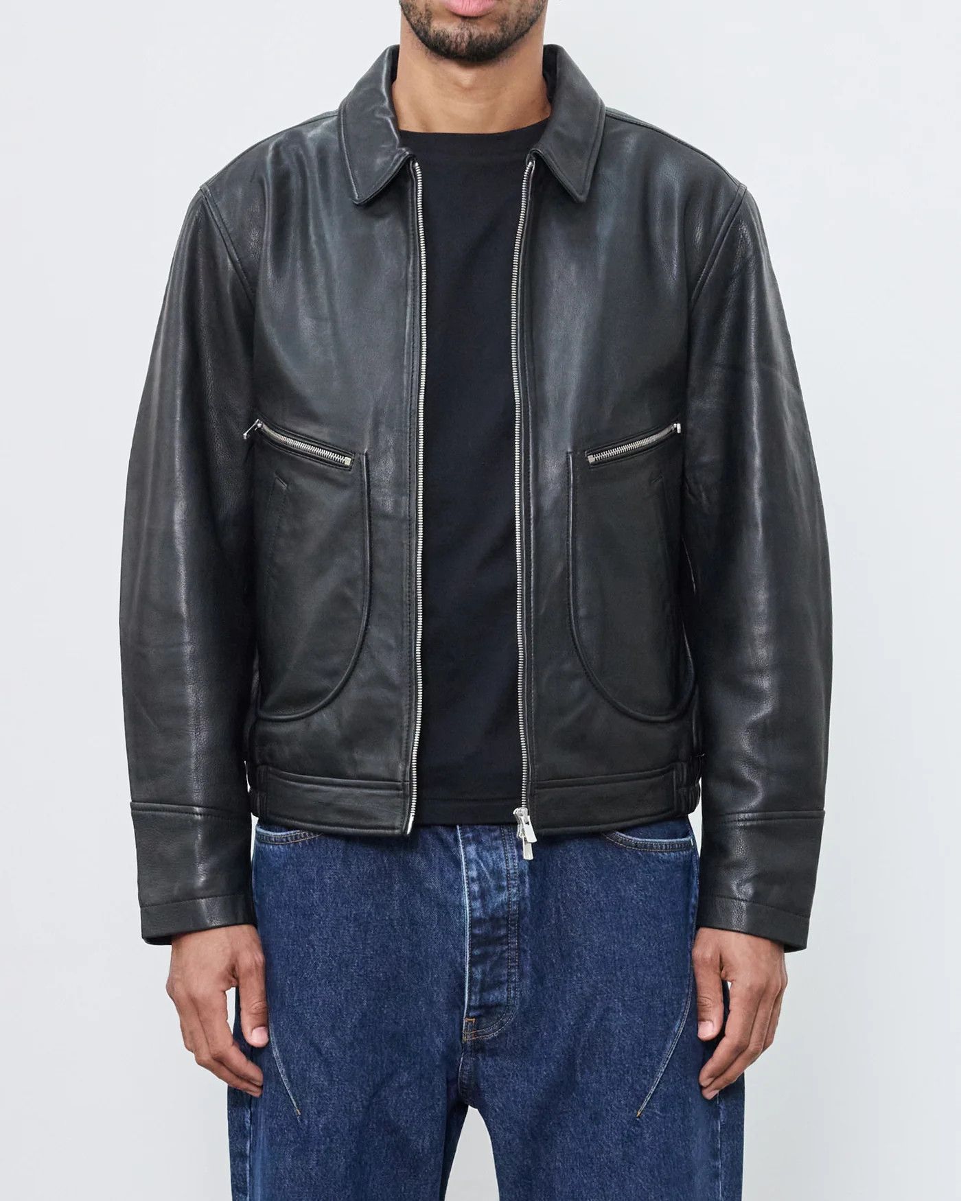 No Maintenance Aero Leather Jacket
