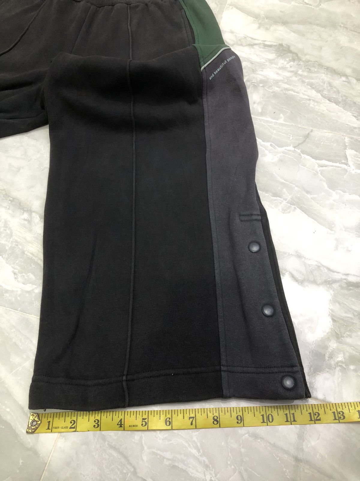 GU 🔥 GU x beautiful people Baggy Panel Track Pants Snap Hem Size US 32 / EU 48 - 14 Thumbnail