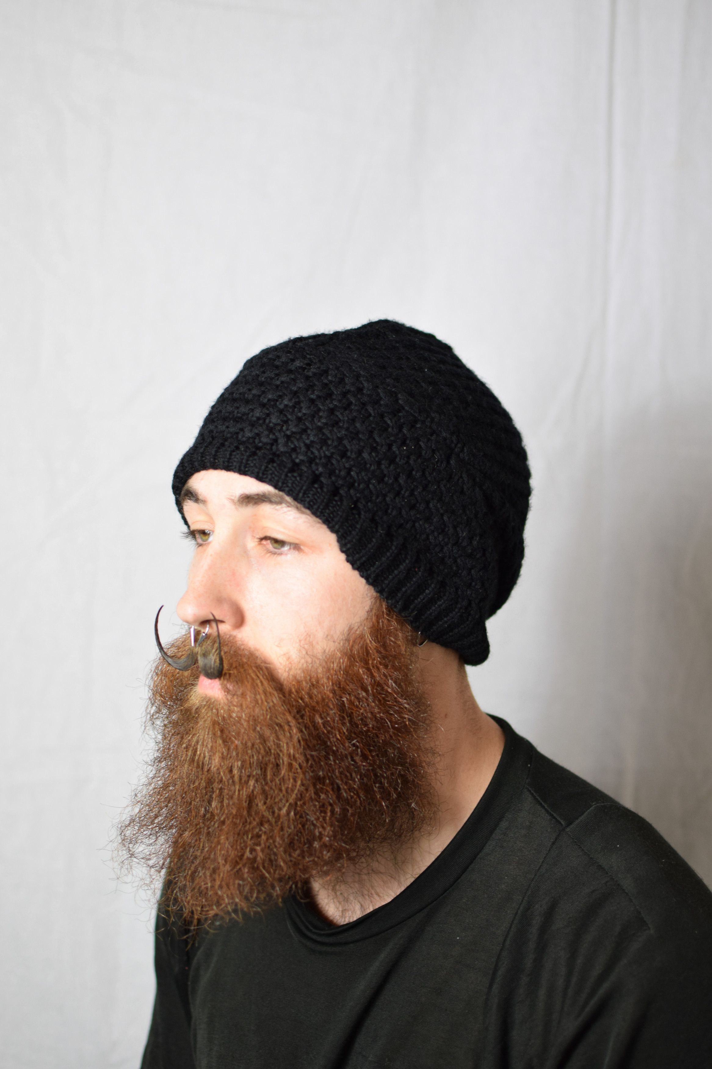 Devoa Devoa Merino Wool Knit Cap - TK-KC15 Size ONE SIZE - 1 Thumbnail