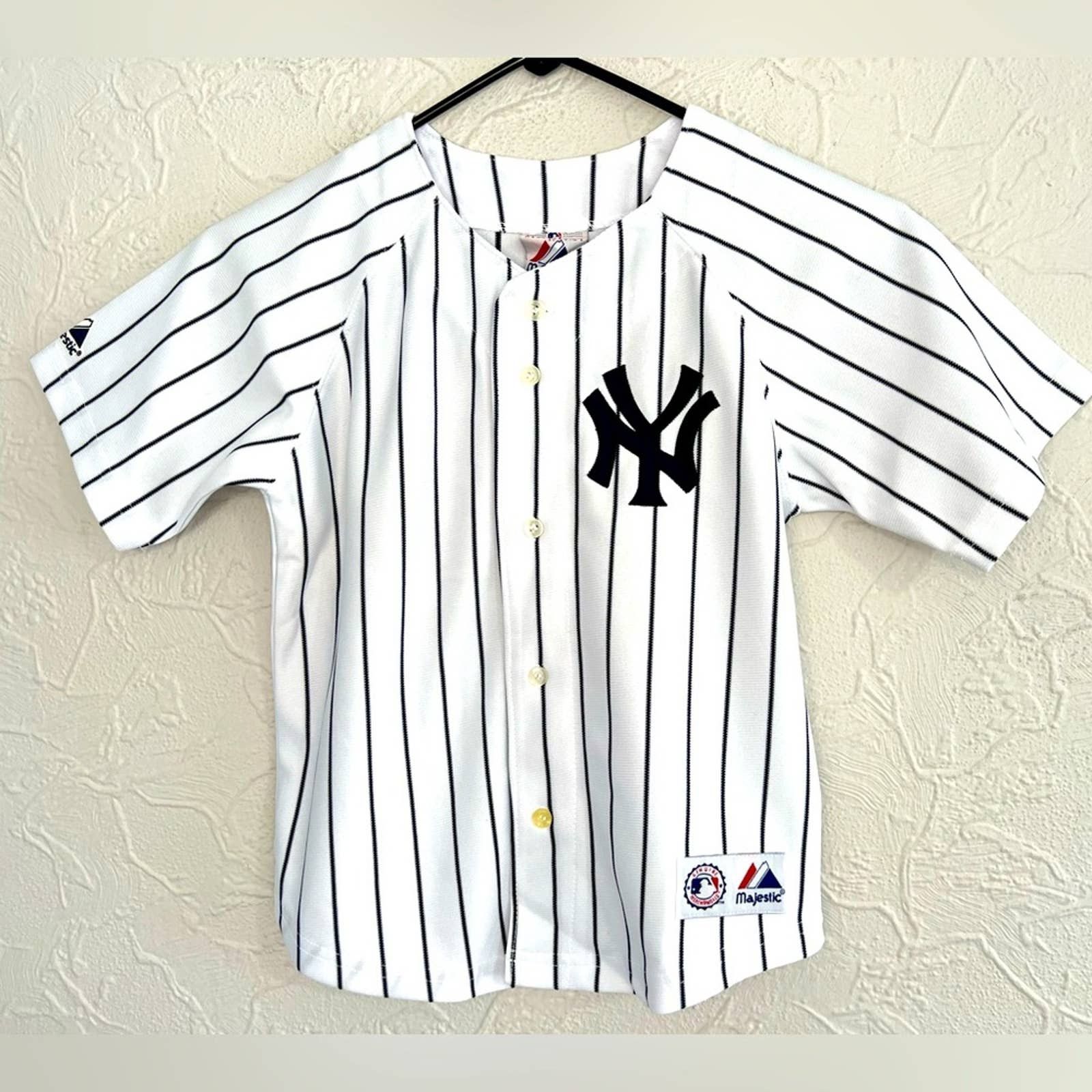 MLB Majestic New York Yankees Robinson Cano #22 Youth N.Y. Jersey Stitched,  7