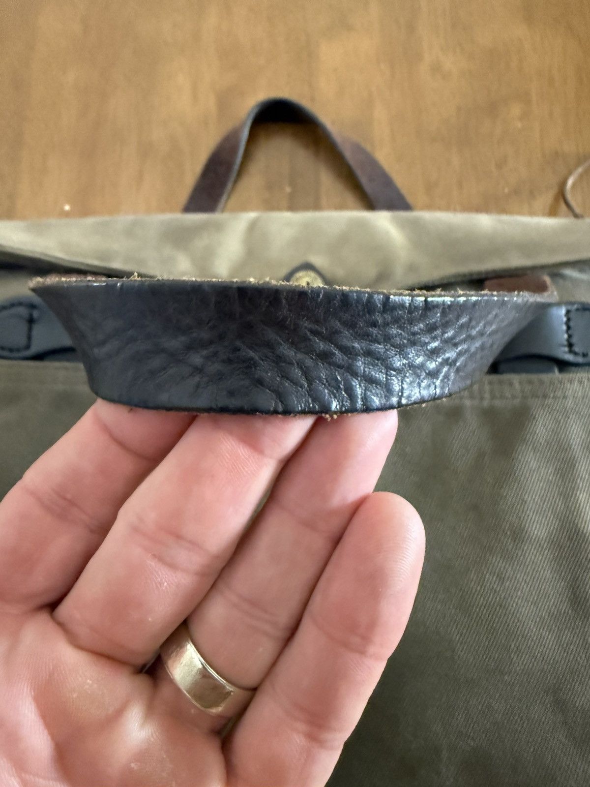 Filson Filson 256 Original Briefcase Otter Green USA Made Size ONE SIZE - 7 Thumbnail
