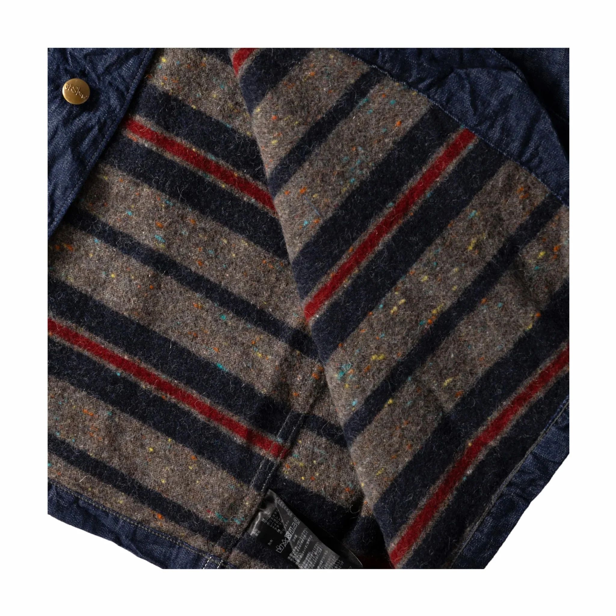 Orslow OrSlow Wool Liner Relax Fit Denim Coverall (One Wash) Size US L / EU 52-54 / 3 - 2 Thumbnail