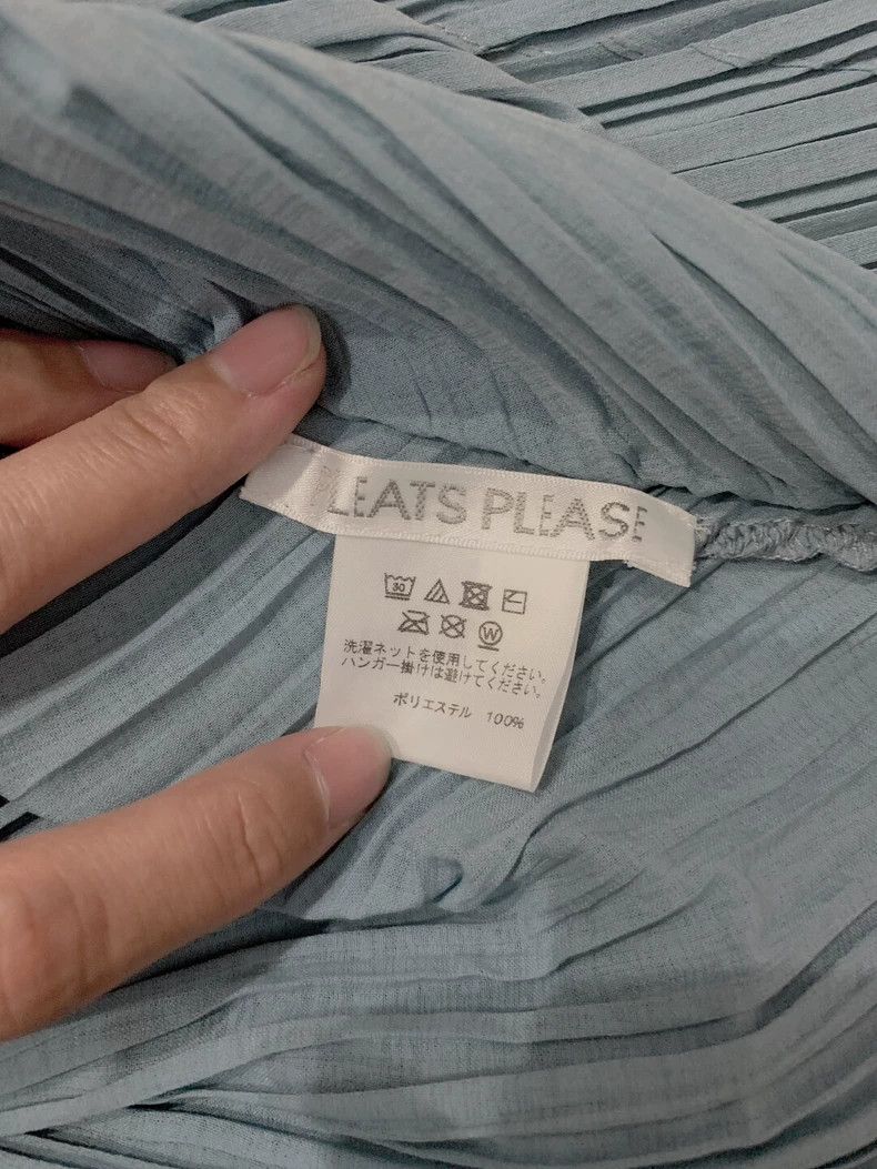 Issey Miyake Issey Miyake Blue pleated vest Size L / US 10 / IT 46 - 5 Thumbnail