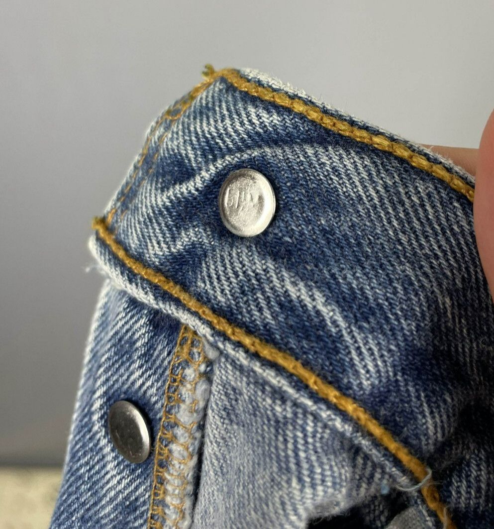 Levi's × Vintage Levis 501 Made in USA Vintage Denim Jeans BUTTON FLY 90s Size US 32 / EU 48 - 4 Thumbnail
