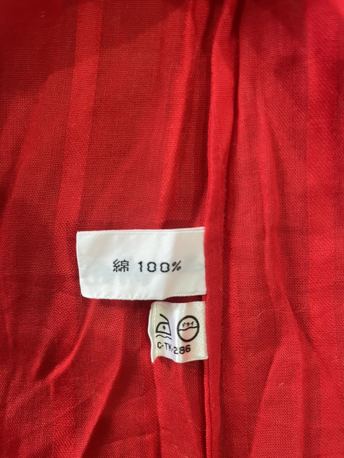 Christian Dior Monsieur Christian Dior Red Shirt Size M / US 6-8 / IT 42-44 - 4 Thumbnail