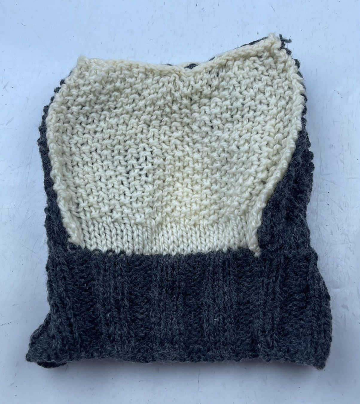 Japanese Brand rare design custom made knitted hat tc47 Size ONE SIZE - 3 Thumbnail