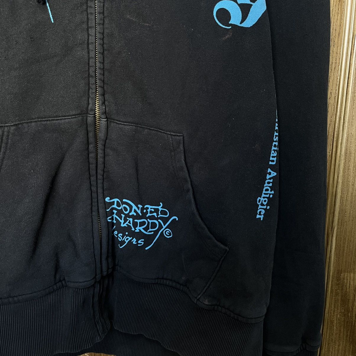 Ed Hardy × Vintage Vintage zip hoodie Ed Hardy Size US L / EU 52-54 / 3 - 8 Thumbnail