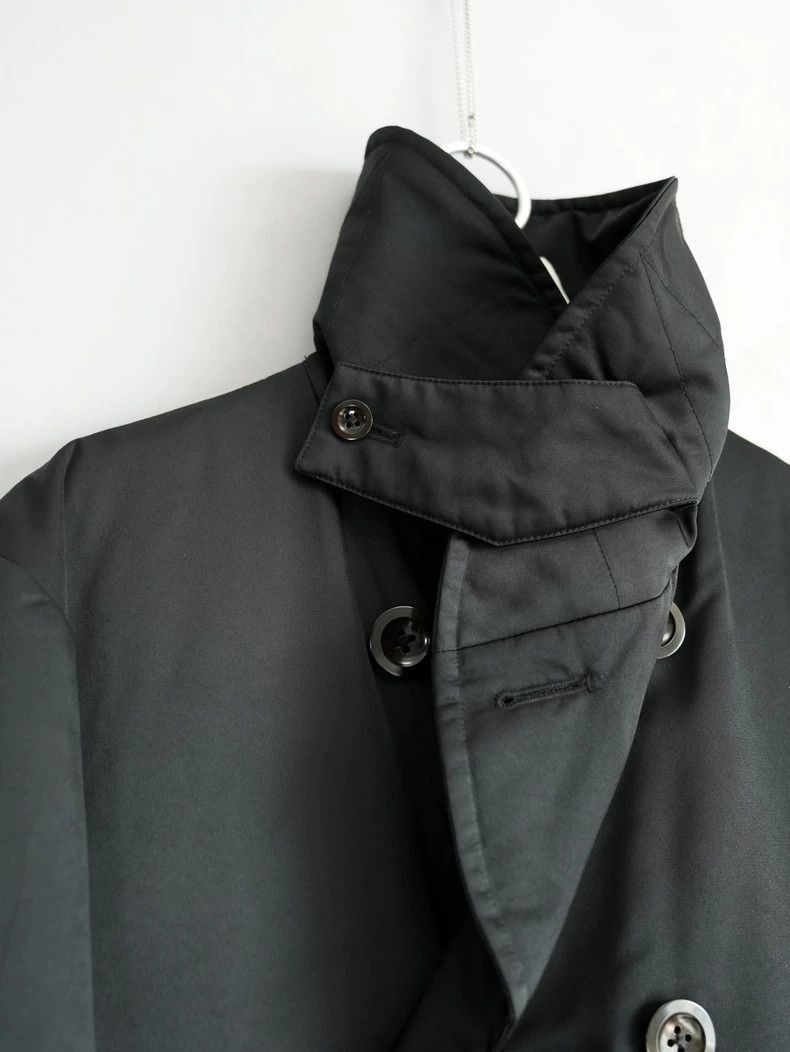 Yohji Yamamoto Yohji Yamamoto Yohji Yamamoto Black Collar Coat Size US L / EU 52-54 / 3 - 7 Thumbnail