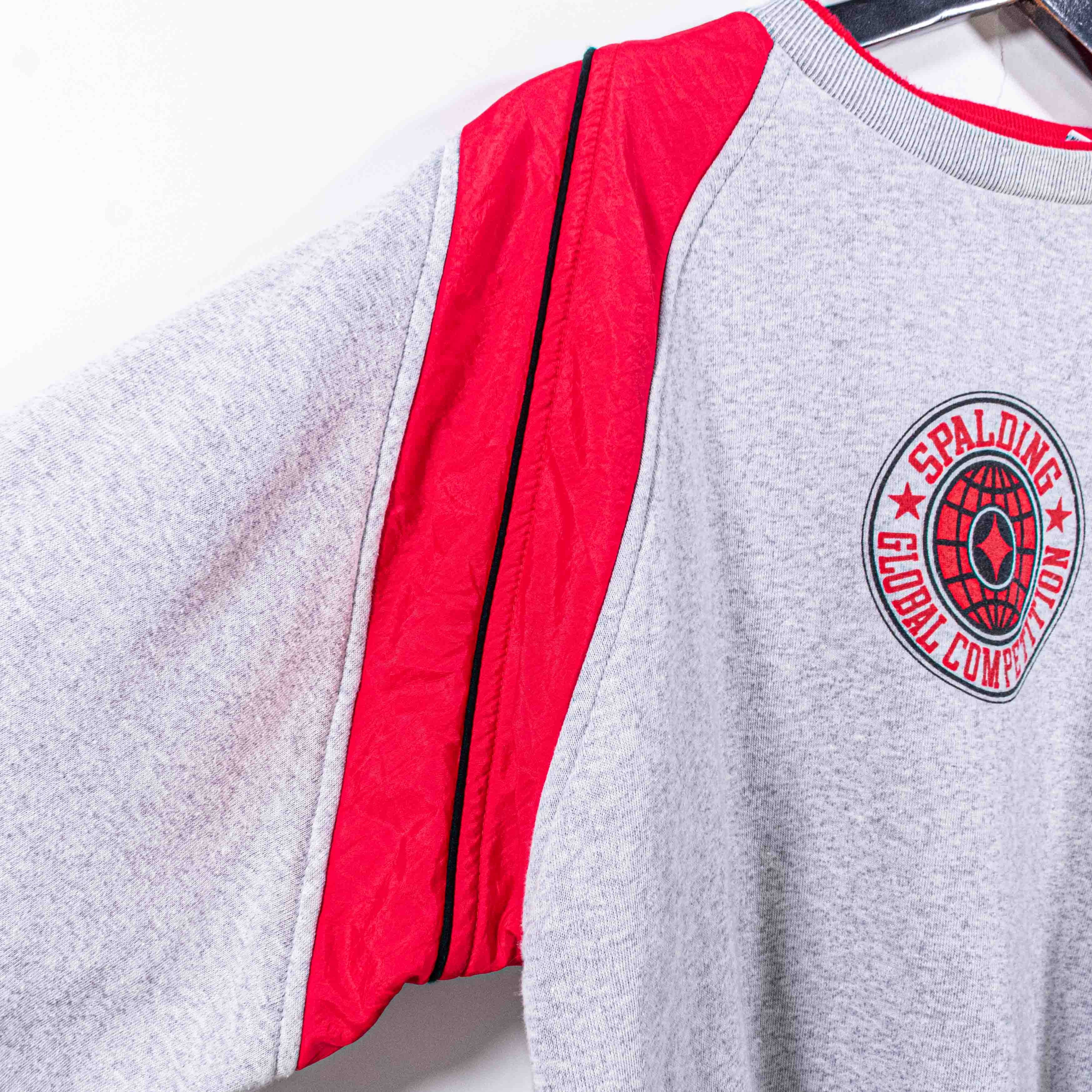 Spalding Spalding Global Competition Colorblock Sweatshirt VTG 90s Size US L / EU 52-54 / 3 - 5 Thumbnail