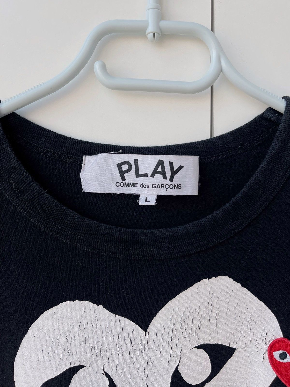 Comme des Garcons × Comme des Garcons Homme × Comme des Garcons PLAY Comme Des Garcons Play Tee Size US L / EU 52-54 / 3 - 4 Thumbnail