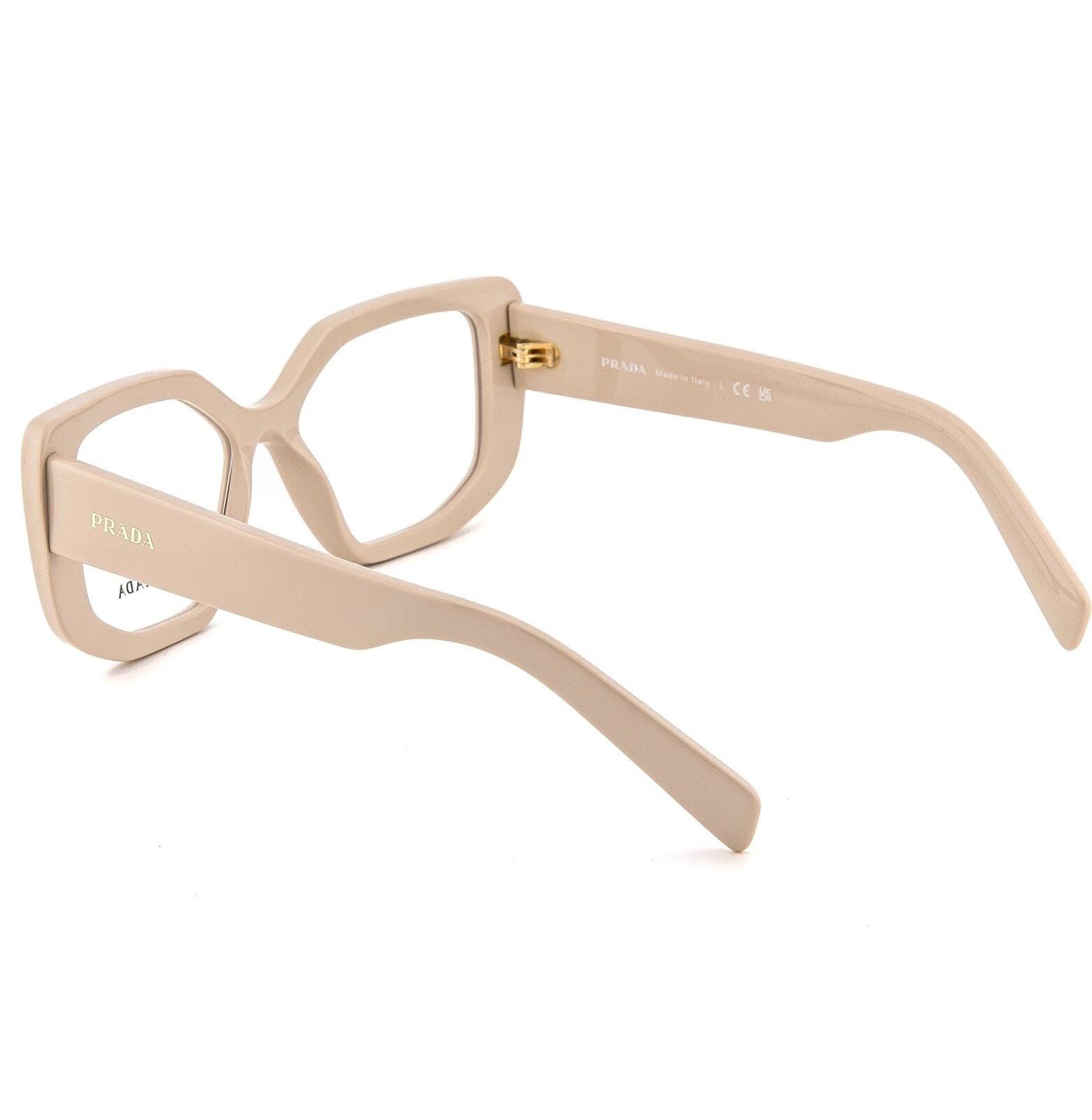Prada PRADA SYMBOLE PRA04V Nude Beige Geometric Logo Bold A04V A04 Size ONE SIZE - 4 Thumbnail