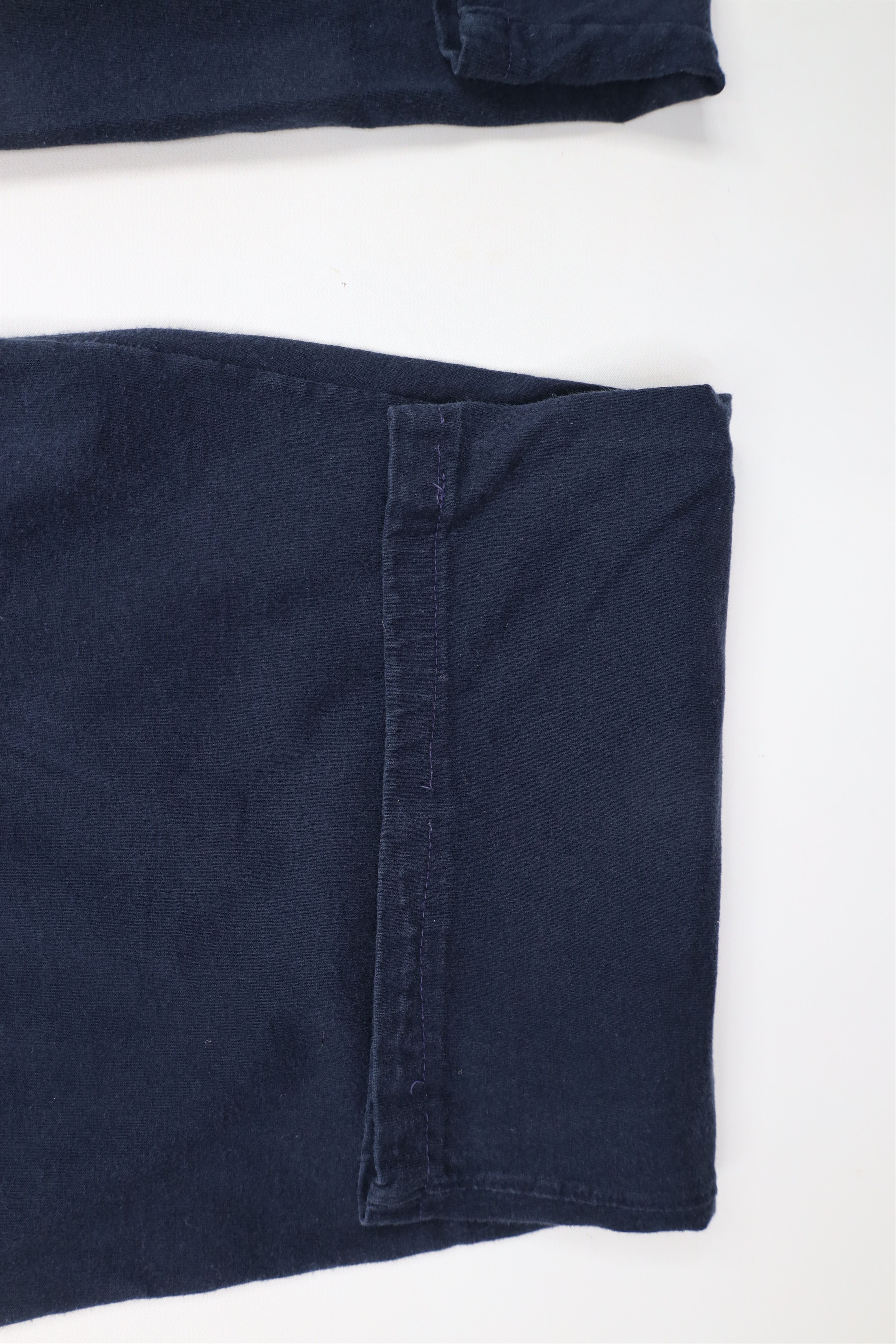 Champion × Vintage Vintage 90s Champion Classic Logo Wide Leg Pants Cotton Blue Size US 40 / EU 56 - 9 Thumbnail