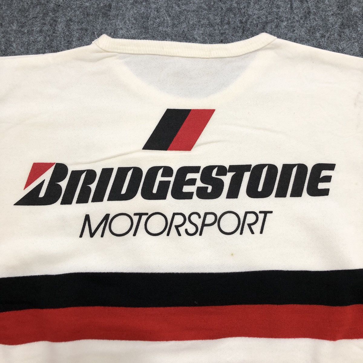 Vintage Vintage Bridgestone Motorsport Sweatshirt Size US L / EU 52-54 / 3 - 2 Thumbnail