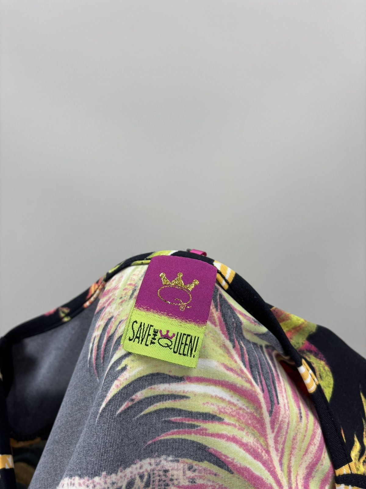 Jean Paul Gaultier Womens blouse Save The Queen Size L Color Multicolor Size L / US 10 / IT 46 - 10 Thumbnail