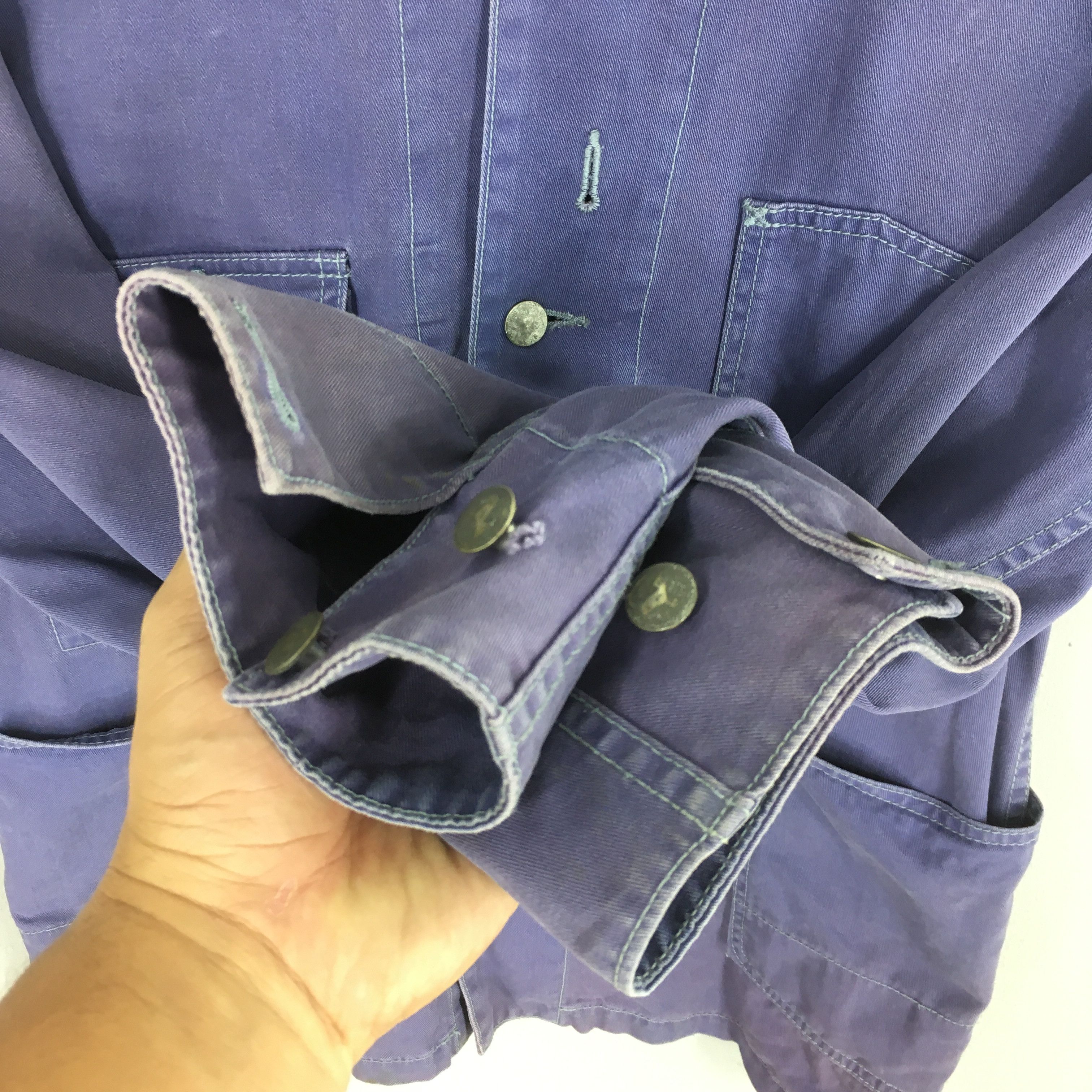 Journal Standard Vintage 90s Journal Standard Denim Workers Button Jacket M Size US M / EU 48-50 / 2 - 6 Thumbnail