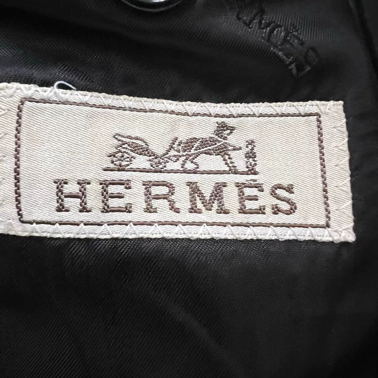 Hermes black embroidered dragon suit jacket Size US L / EU 52-54 / 3 - 4 Thumbnail