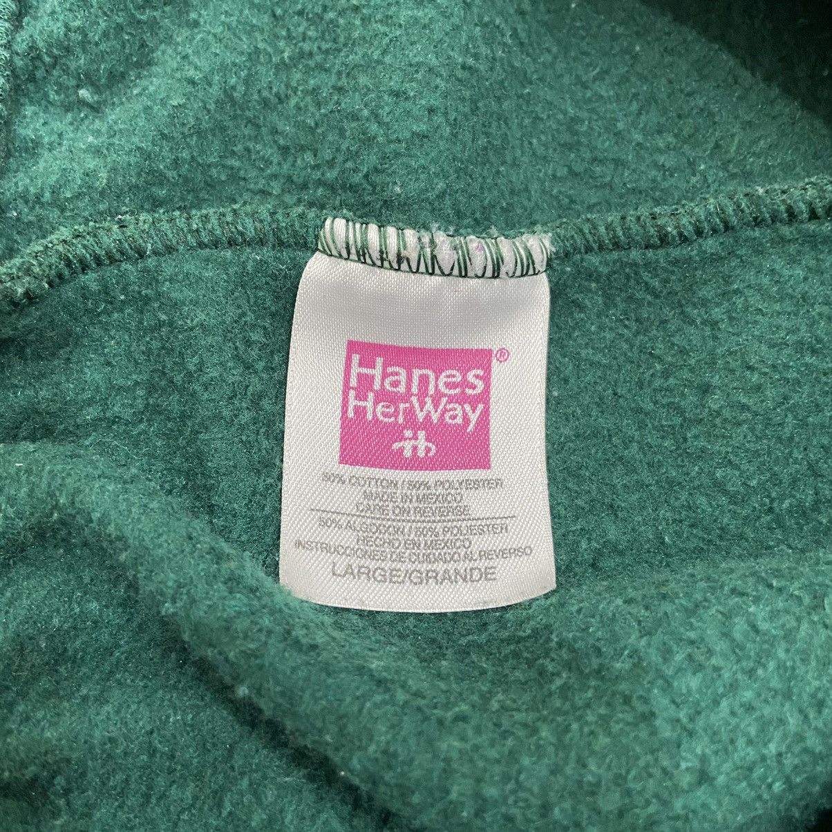 Hanes × Vintage Vintage 1990s Forest Green Sweatpants Size US 27 - 7 Thumbnail