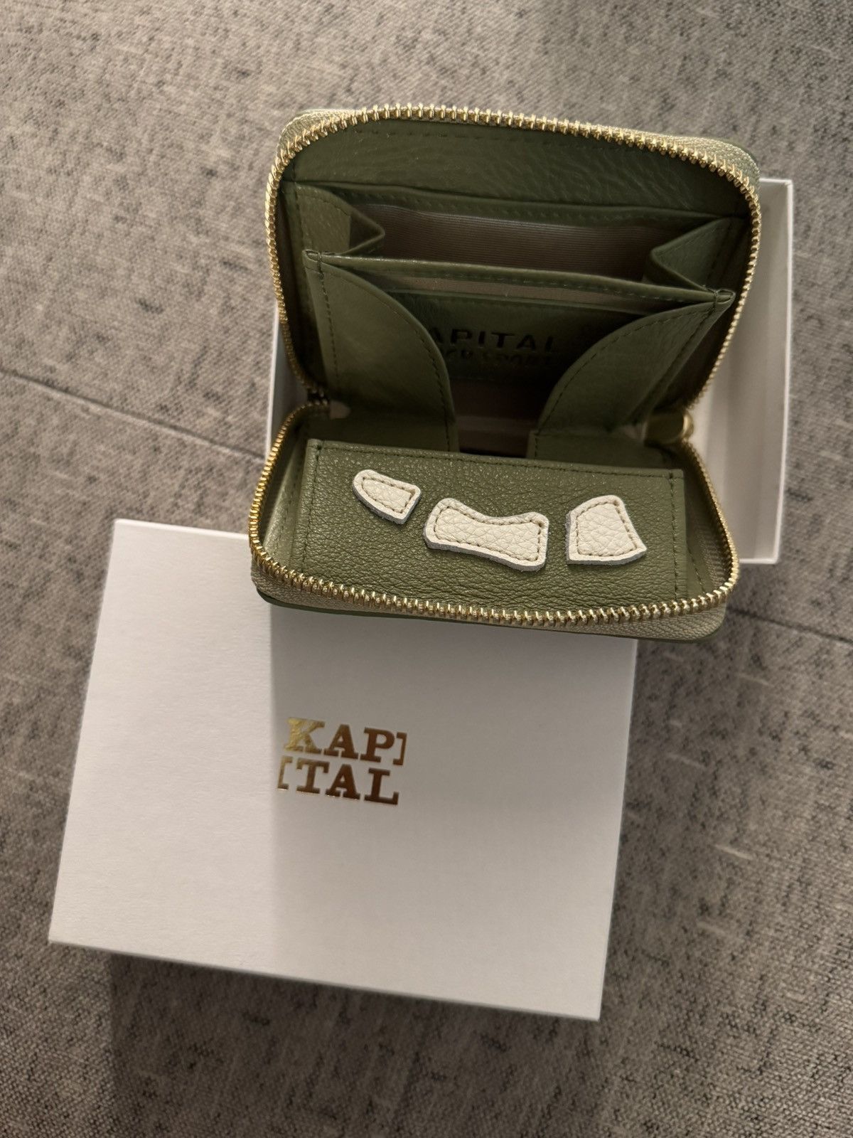 Kapital NEW Mini Kapital Bone Wallet - 🇯🇵 Japan Exclusive Size ONE SIZE - 2 Thumbnail