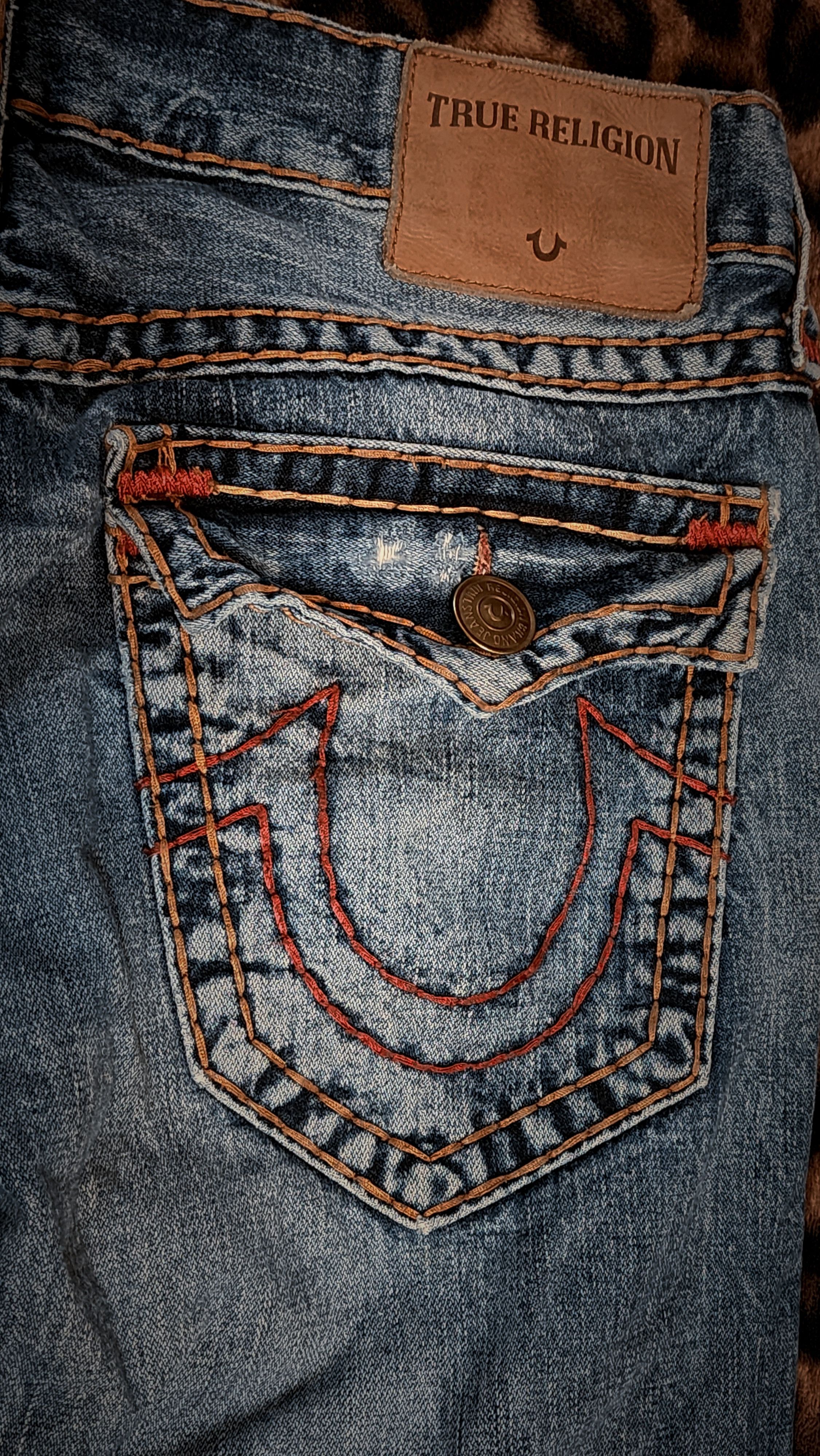 True Religion True Religion Super T Vintage Jeans Size US 36 / EU 52 - 4 Thumbnail
