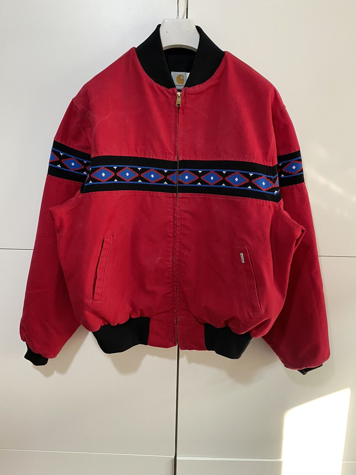 Carhartt Carhartt USA Aztec Jacket JR 030 size XXL, red, black, Size US XXL / EU 58 / 5 - 1 Thumbnail