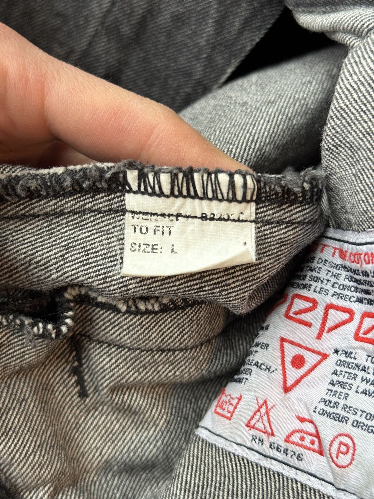 Pepe Jeans Vintage Pepe Denim Jacket Reworked 1988 Artwear Rob Shepherd Size US L / EU 52-54 / 3 - 11 Thumbnail