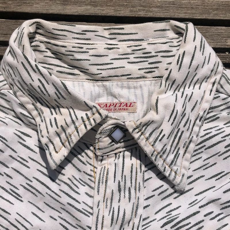 Kapital Kapital White Button Up Shirt Size US M / EU 48-50 / 2 - 3 Thumbnail