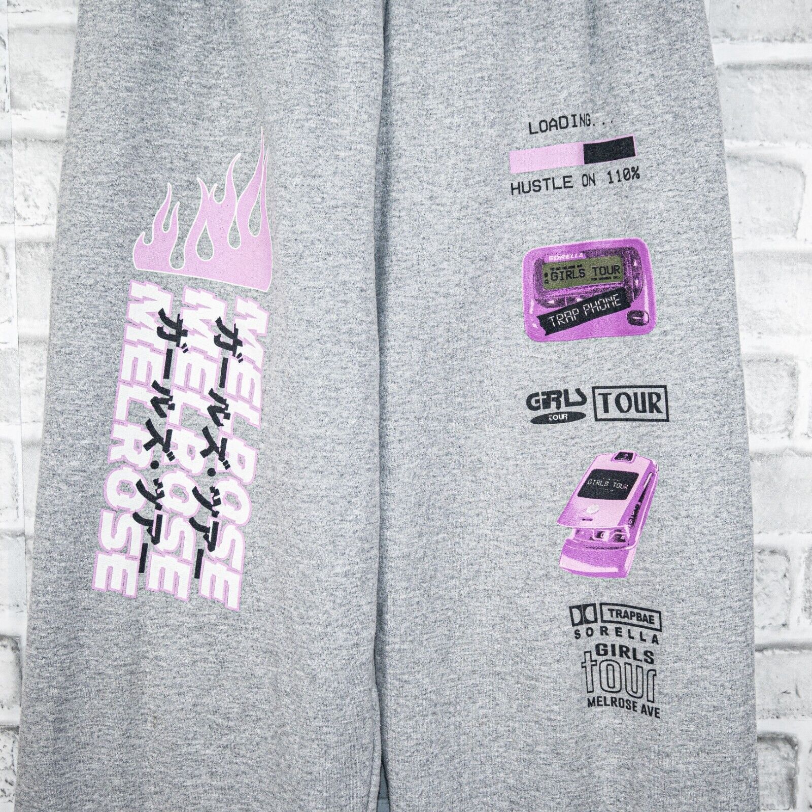 Champion Champion x Sorella the Girls Tour Melrose Sweatpants in Gray Size 28" / US 6 / IT 42 - 6 Thumbnail