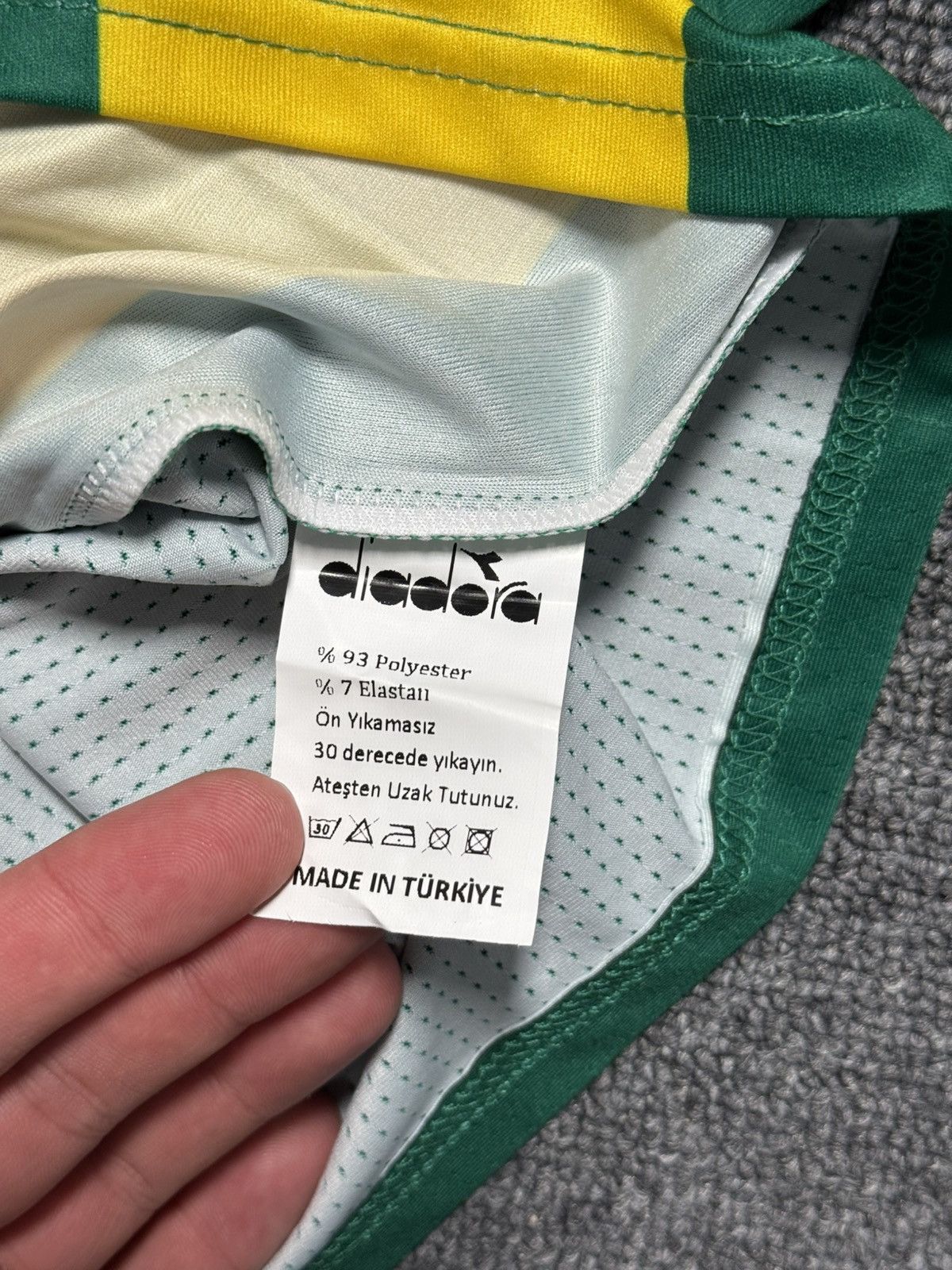 Diadora Diadora Darica Genclerbirligi 2021-2022 Away Soccer Jersey Size US L / EU 52-54 / 3 - 9 Thumbnail